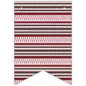 パタ赤と白ーン バンティングフラッグ (第2の旗)