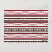 パタ赤と白ーン ポストカード (裏面)