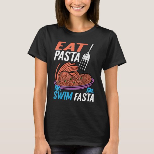 パタ食べスタスイムファスタ Tシャツ (正面)