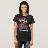 パタ食べスタスイムファスタ Tシャツ (正面フル)
