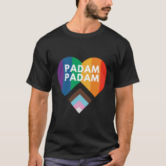 パダムパダム – Lgbtq+プライド月 – Heartbeat Padam Tシャツ