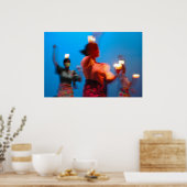 パダンゴサイラオフィリピンダンスプリント ポスター (キッチン)