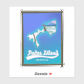 パダール島インドネシア シール (シート)