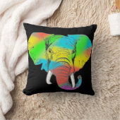 パチデムカラフルリバーシブル装飾用クッション クッション (ブランケット)