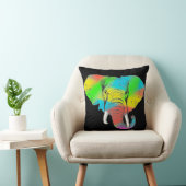 パチデムカラフルリバーシブル装飾用クッション クッション (椅子)