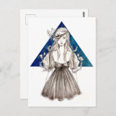 パチパチ葉書 ポストカード (正面/裏面)