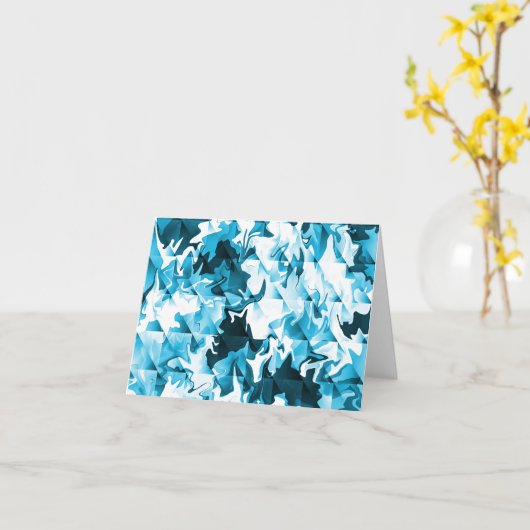 パチパチ….. カード (黄色い花)