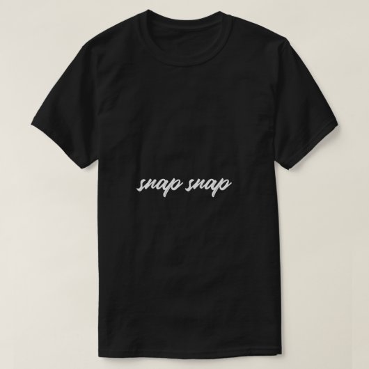 パチパチ Tシャツ (デザイン正面)