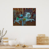 パチメリーパチの馬 ポスター (キッチン)