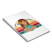 パチャマアース母インカンゴッドサンフラワー ノートブック (右側)