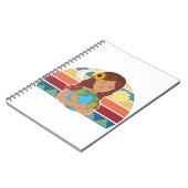 パチャマアース母インカンゴッドサンフラワー ノートブック (左側)