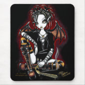 パチョリの暗いFaeryの香のファンタジーのマウスパッド マウスパッド (正面)