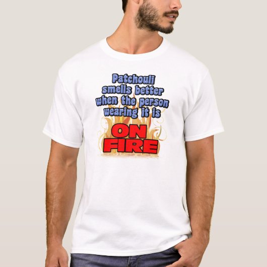 パチョリは匂いが良い Tシャツ (正面)