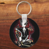 パチョリゴシック線香妖精キーチェーン キーホルダー (正面)
