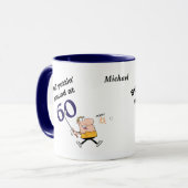 パチンのまわりに60ゴルフ マグカップ (正面左)