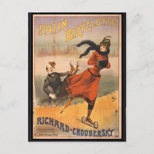 パチン – ビサイクリット ポストカード (正面)