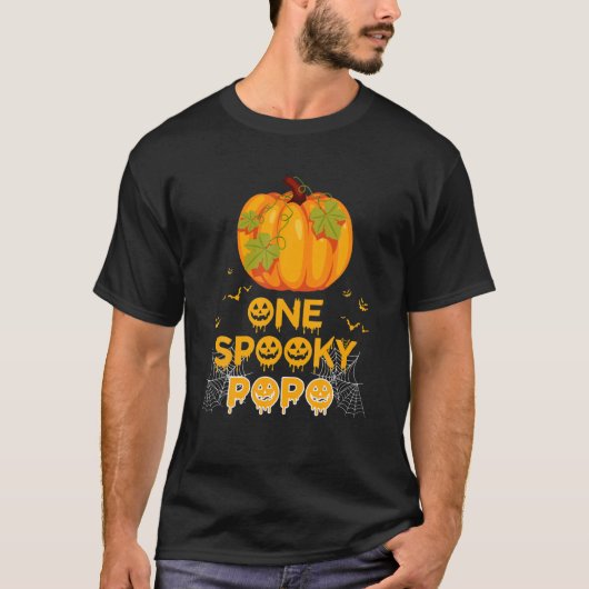 パッおもしろいクールチ・ハロウィーン・ボーイズ Tシャツ (正面)