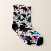 パッおもしろいシーに犬を連笑わされるれる ソックス (ペア)