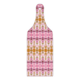 パッかわいらしドパターン（の模様が）ある型切削板 カッティングボード