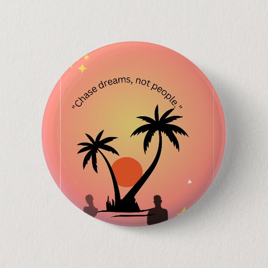 パッやる気を起こさせるチ 缶バッジ (正面)