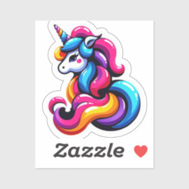 パッよくはしゃぐ数々のクしたユニコーンのパッチ シール