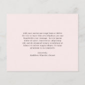 パッエレガントクモダン予算サンキューカード (裏面)