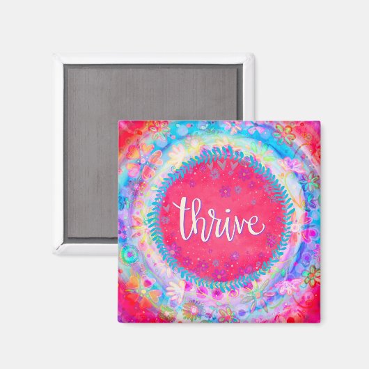 パッカラフルク感動的かわいらしおもしろい マグネット (正面/裏面)