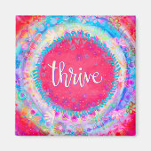 パッカラフルク感動的かわいらしおもしろい マグネット (正面)