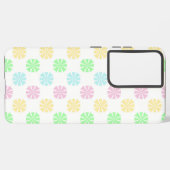 パッカラフルテル花柄 SAMSUNG GALAXYケース (左側面)