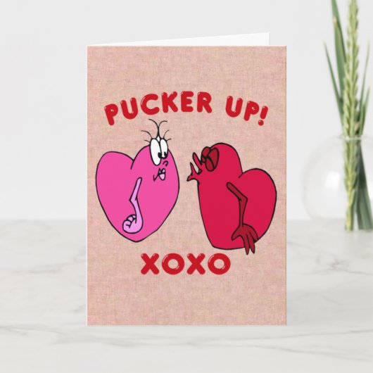 パッカーアップバレンタインハートカード シーズンカード (正面)