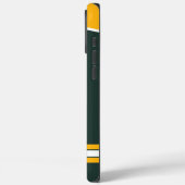 パッカーズパーソナライズされたジャージーアメリカンフットボール Case-Mate iPhoneケース (裏面 / 左)