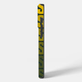 パッカーズパーソナライズされたジャージーアメリカンフットボール Case-Mate iPhoneケース (裏面 / 左)