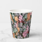 パッキングピーナッツノベルティ 紙コップ (正面)