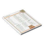 パッキングリスト – メモ帳 (アングル)