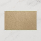 パックおよび船サービス 名刺 (裏面)