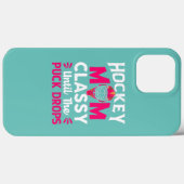 パックが母親を落とすまで、ホッケーの母親は上品に過ごす Case-Mate iPhoneケース (裏面 (横))