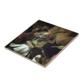 パックと妖精(詳細) タイル (側面)