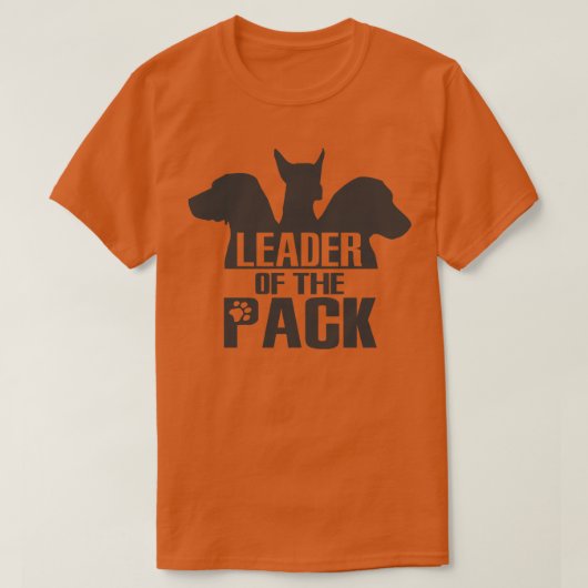 パックのリーダー Tシャツ (デザイン正面)