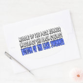 パックの中央 楕円形シール (封筒)