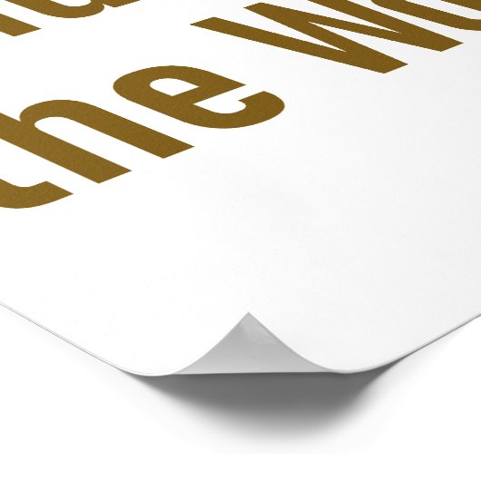 パックの強度のために – Unity引用文 ポスター (角)