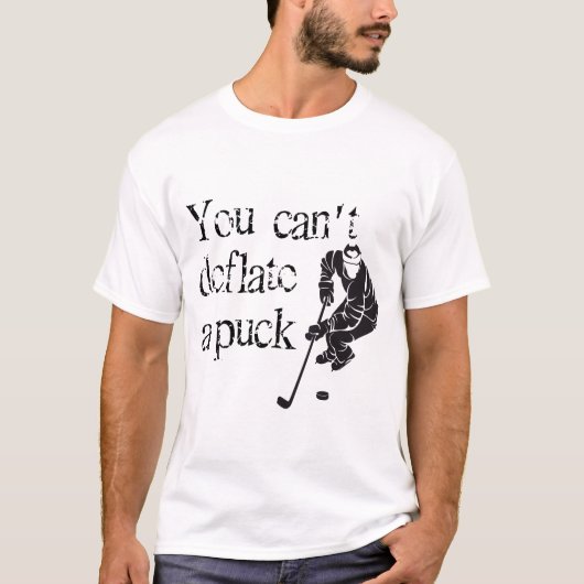 パックをデフレできない Tシャツ (正面)