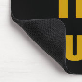 パックを落として下さい マウスパッド (コーナー)