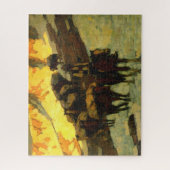 パックトレインエドガーPayne ジグソーパズル (縦)