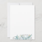 パックバッグバチェロレッテ招待状 招待状 (裏面)