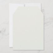 パックバッグメキシコ地図デスティネーション結婚式 セーブザデート (裏面)