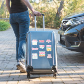 パックバンドルおもしろいOfficeステッカーやる気を起こさせる シール (スーツケースインサイチュ)