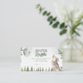 パックフォレストウルフおむつラッフルへようこそ エンクロージャーカード (スタンド正面)