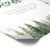 パックフォレストウルフおむつラッフルへようこそ ポスター (角)