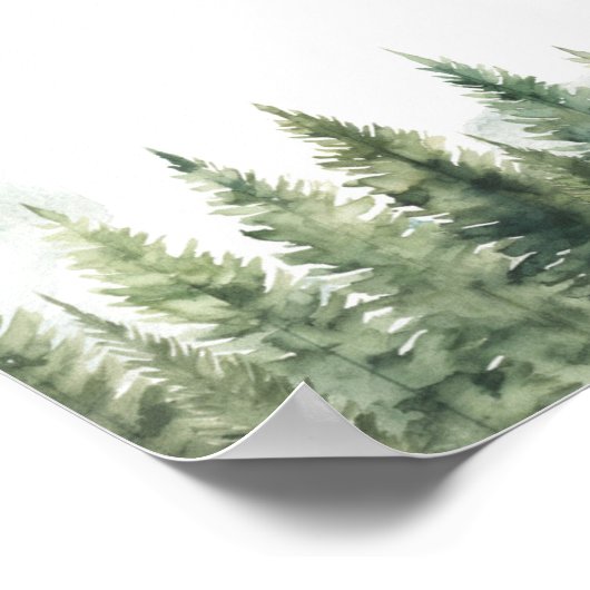 パックフォレストウルフカードとギフトへようこそ ポスター (角)