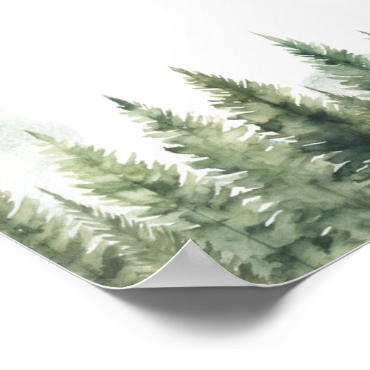 パックフォレストウルフカードとギフトへようこそ ポスター (角)